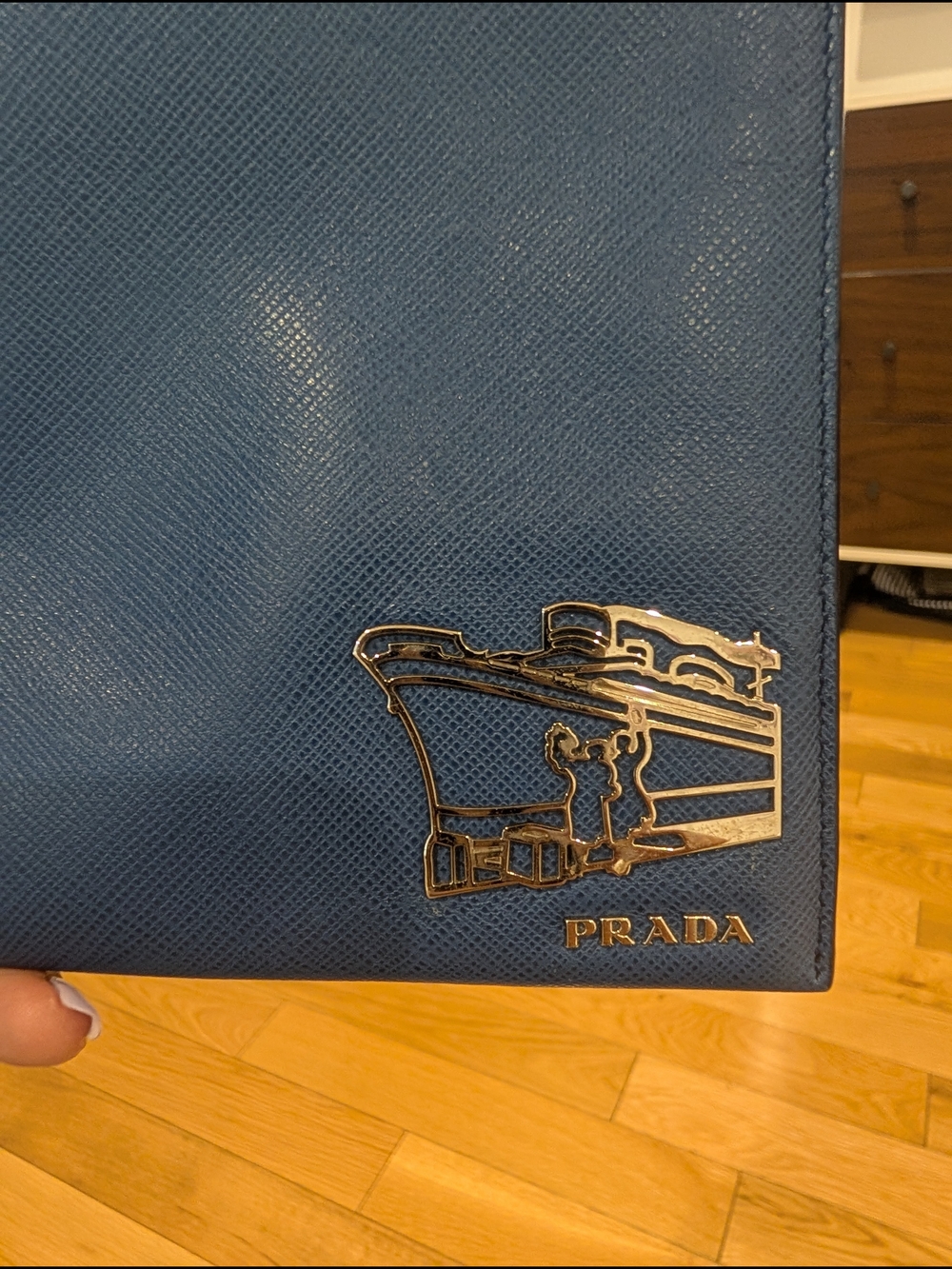 Prada Saffiano Leather Cruise Ship - Picture 5 of 7